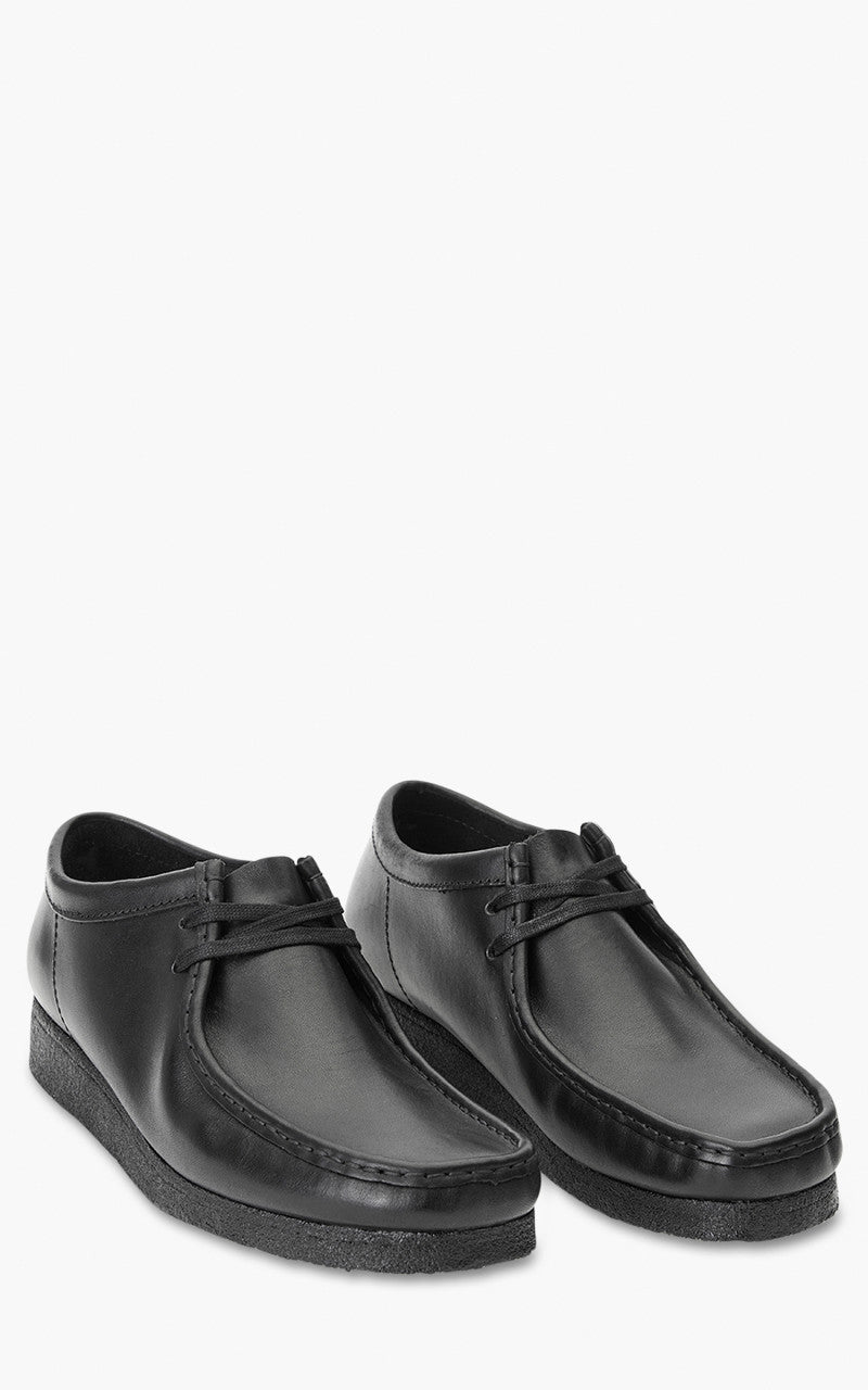 Clarks Wallabee Leather Black