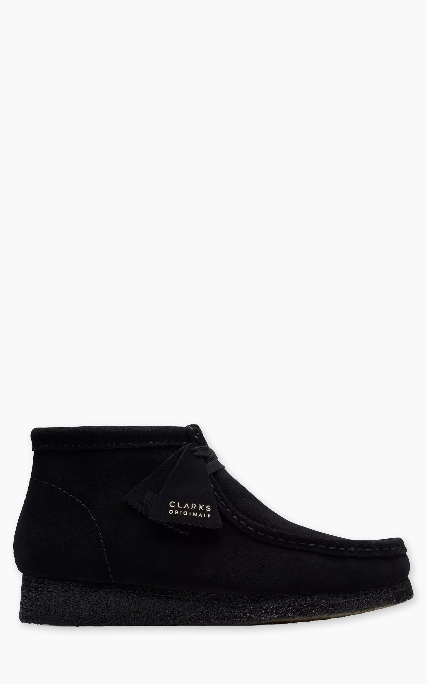 Clarks Originals Wallabee Boot Suede Black