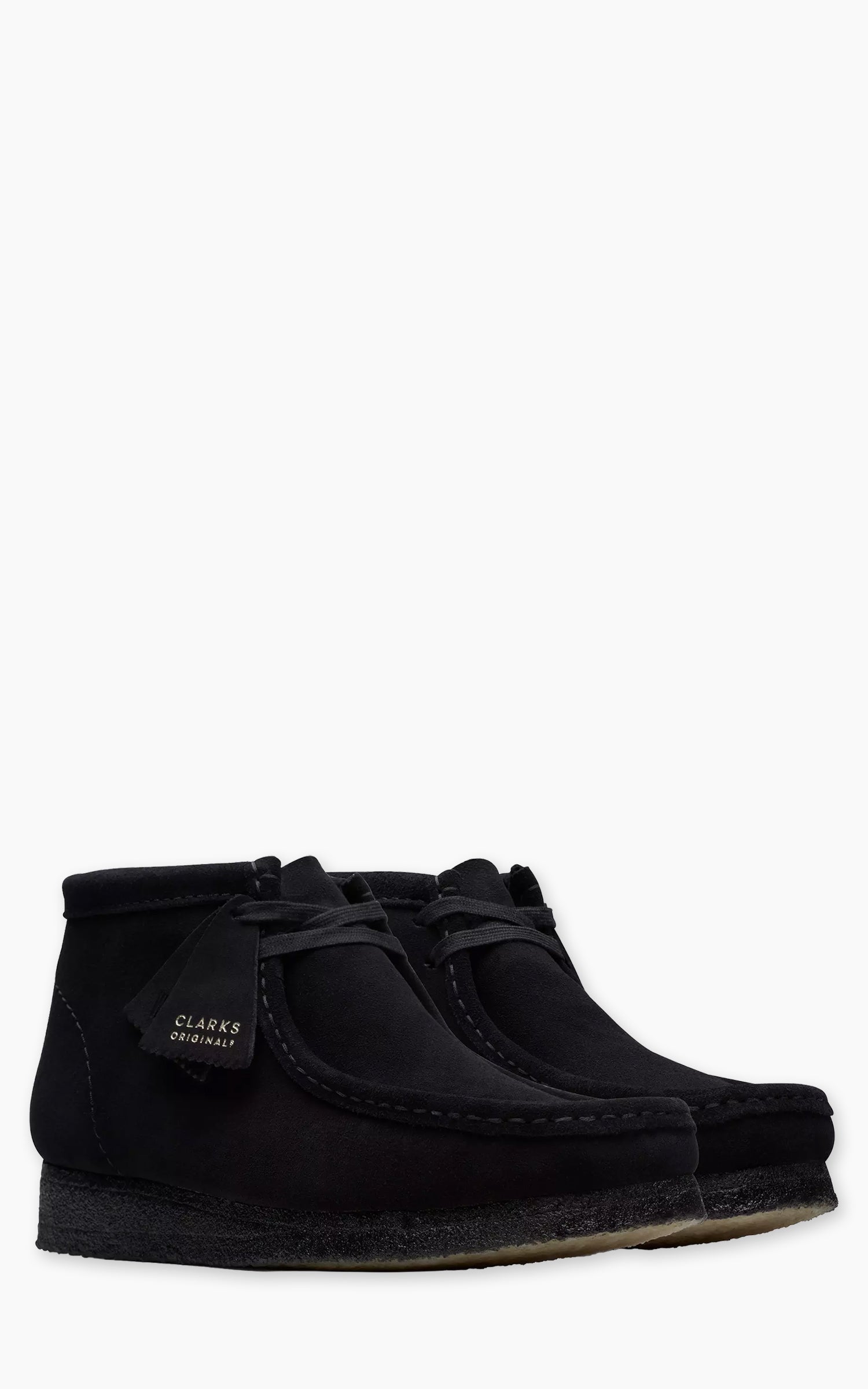 Clarks Originals Wallabee Boot Suede Black
