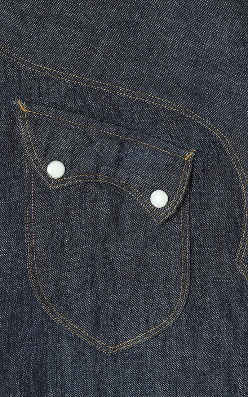 Stevenson Overall Co. Cody Denim Shirt Indigo
