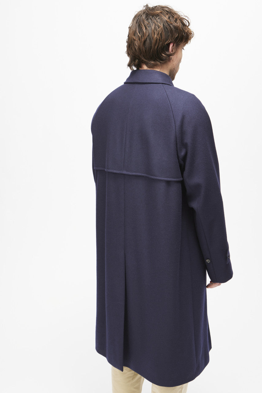 Coherence FouFou II Melton Jersey Dark Blue