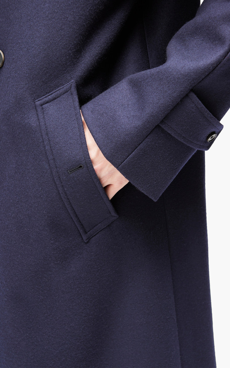Coherence FouFou II Melton Jersey Dark Blue