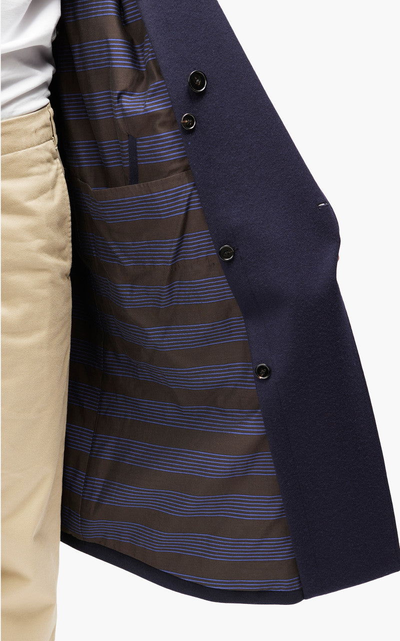 Coherence FouFou II Melton Jersey Dark Blue