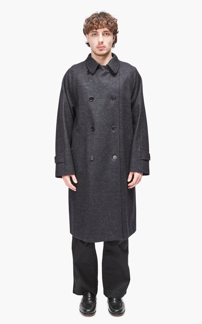 Coherence FouFou II Nail Head Tweed Jersey Dark Blue