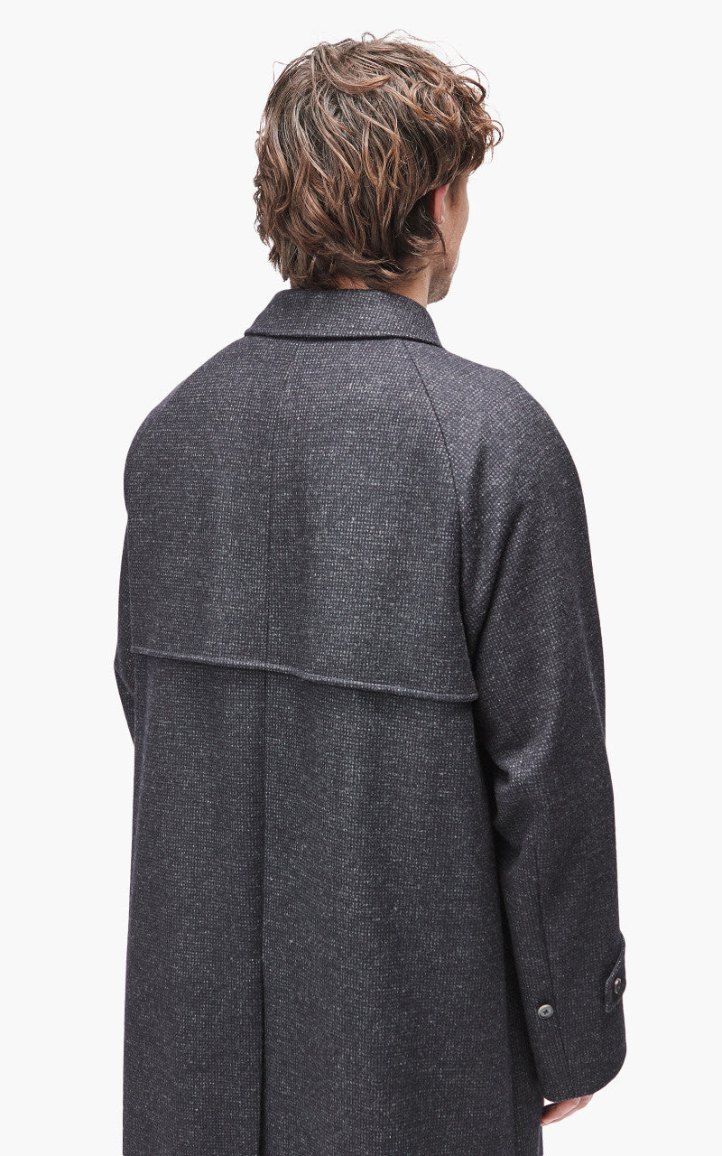 Coherence FouFou II Nail Head Tweed Jersey Dark Blue