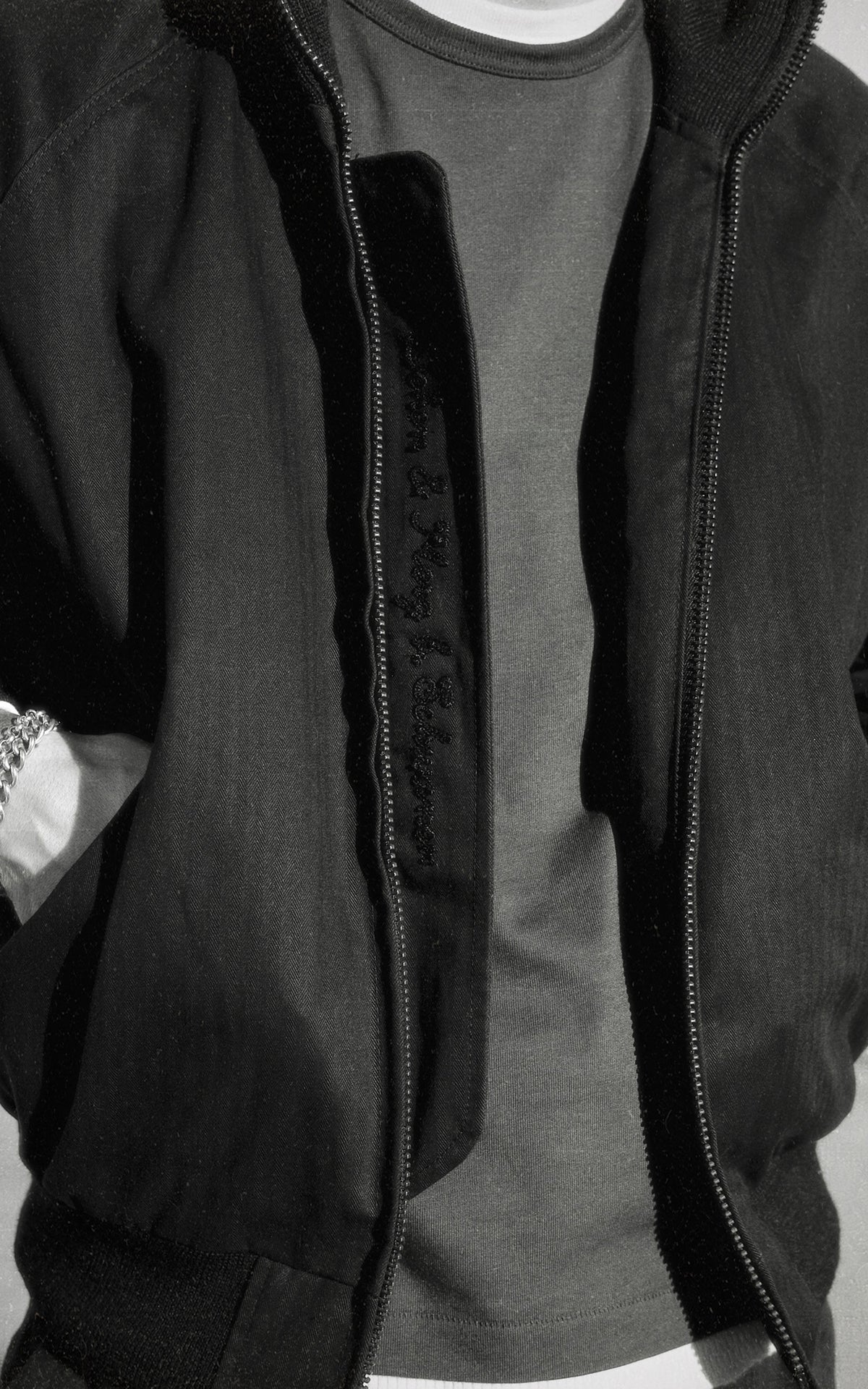 Merz b. Schwanen x Dehen Pilot Jacket Deep Black