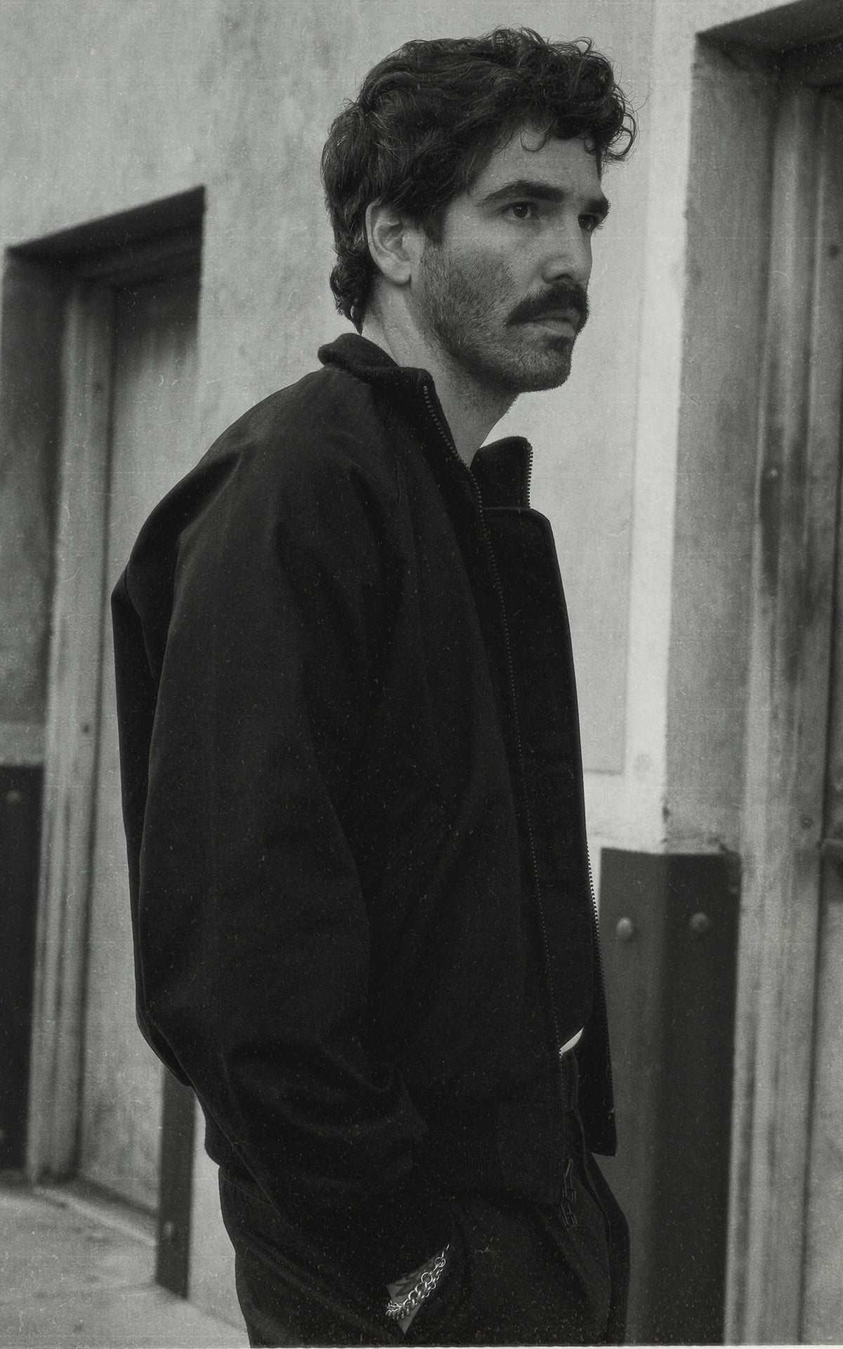 Merz b. Schwanen x Dehen Pilot Jacket Deep Black