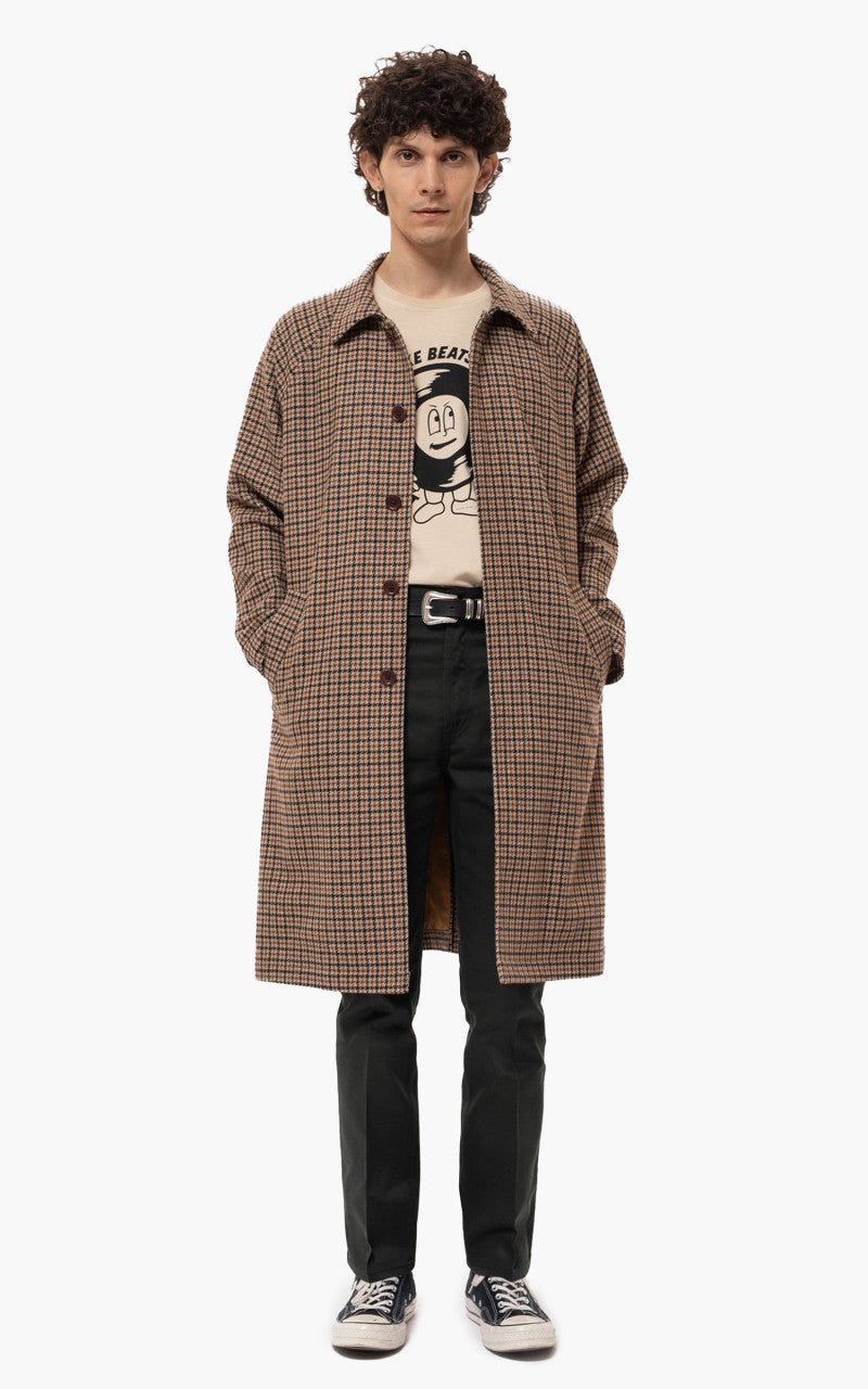 Nudie Jeans Corey Car Coat Brown