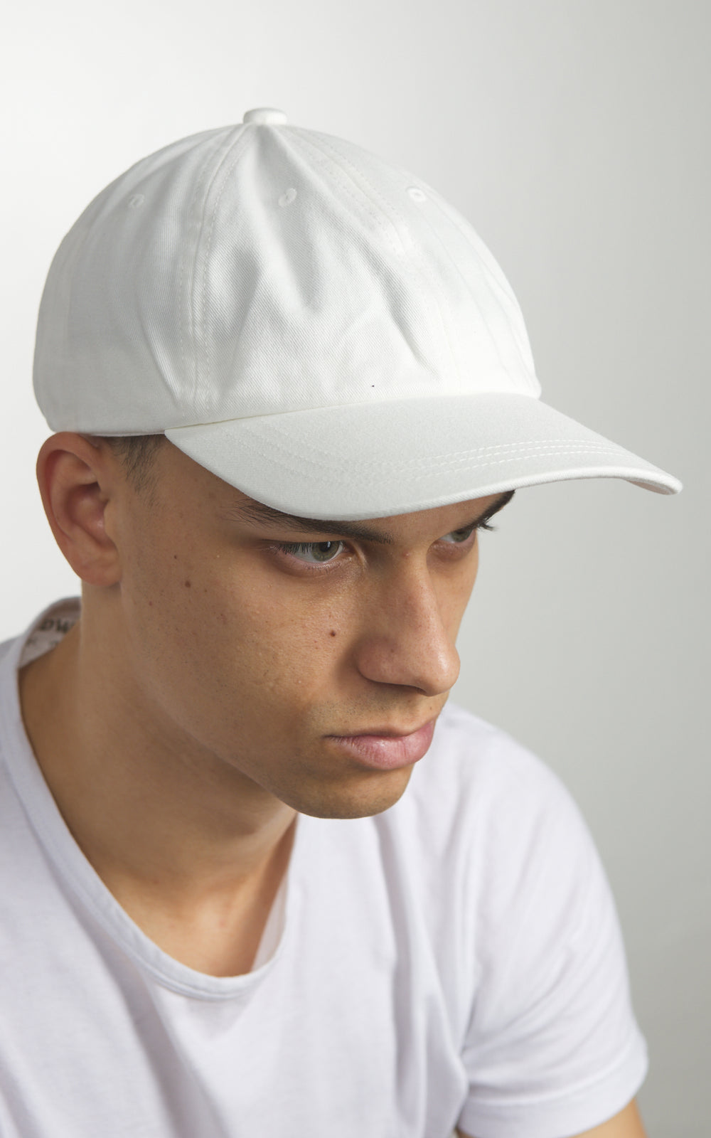 Cotton Research Club Sulfur Dyed Low Cap White