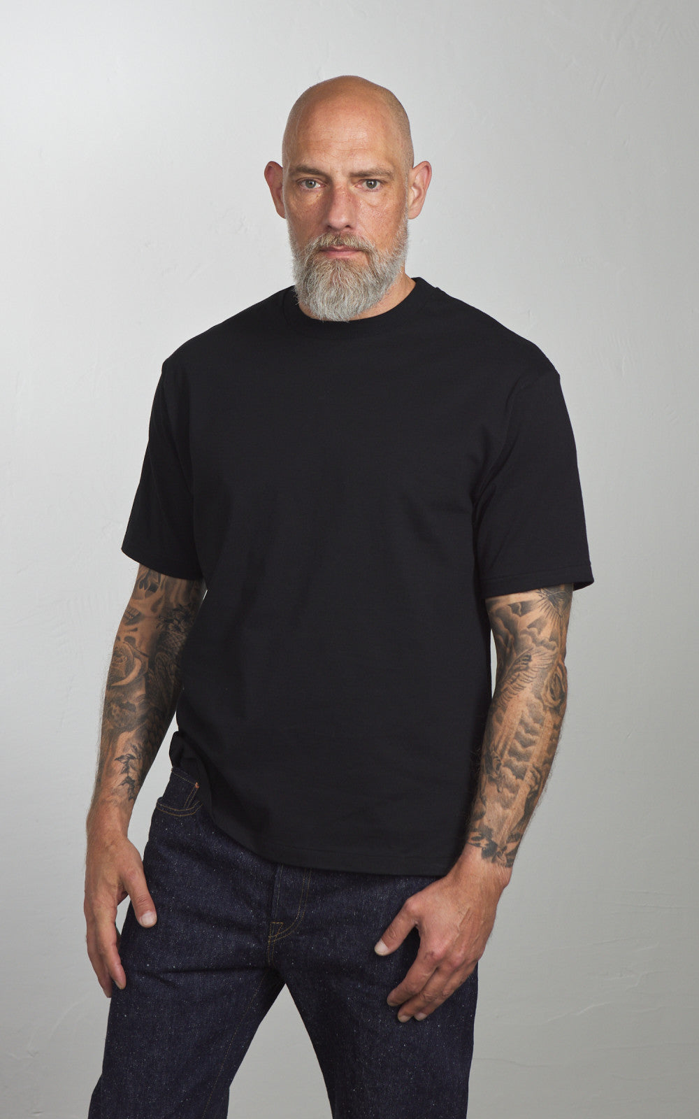 Cotton Research Club S/S Tubular T-Shirt Black