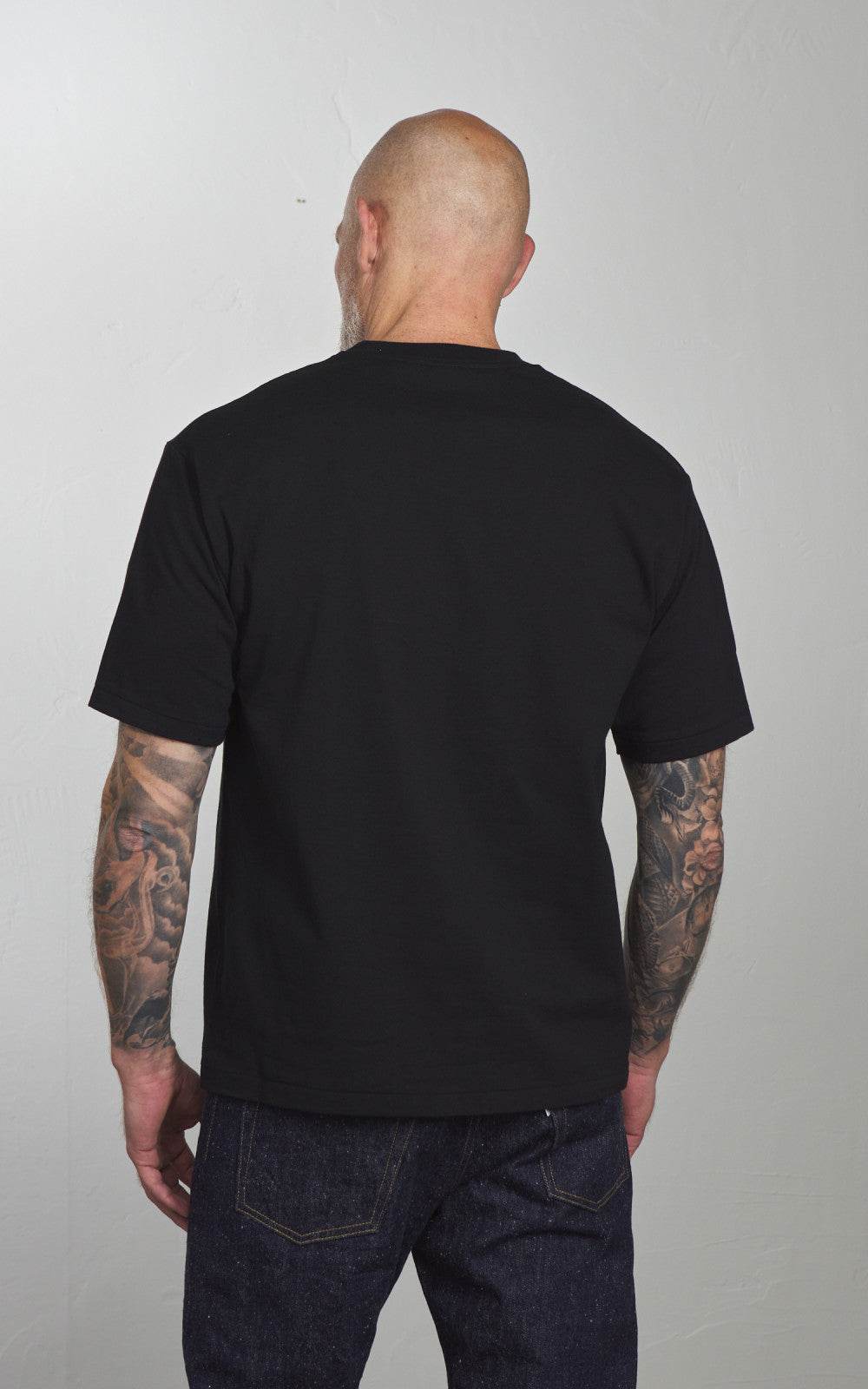 Cotton Research Club S/S Tubular T-Shirt Black