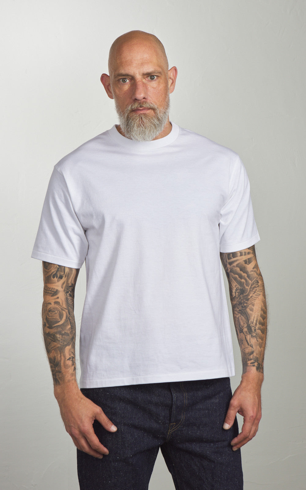 Cotton Research Club S/S Tubular T-Shirt White