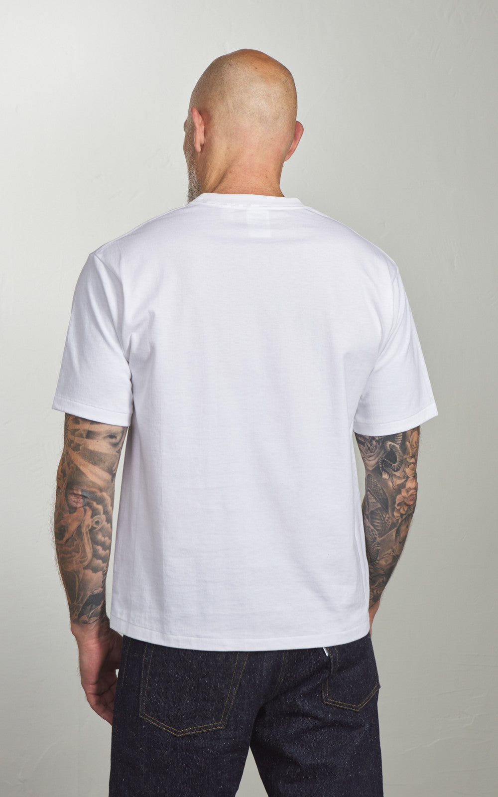 Cotton Research Club S/S Tubular T-Shirt White
