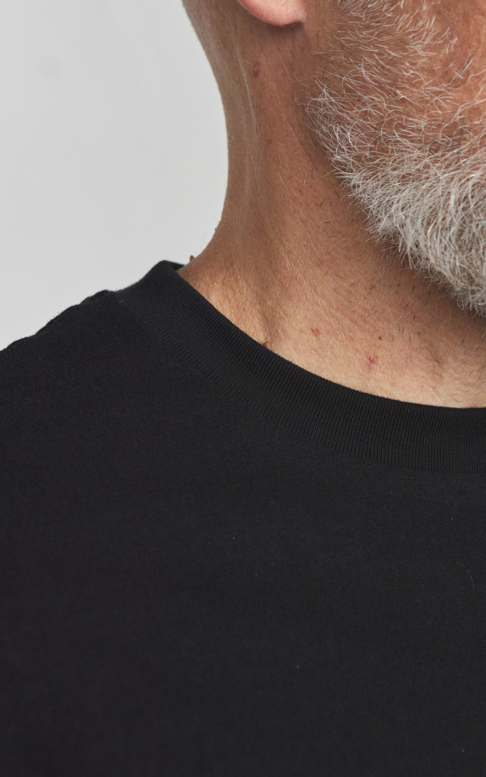 Cotton Research Club S/S Slubby T-Shirt Black