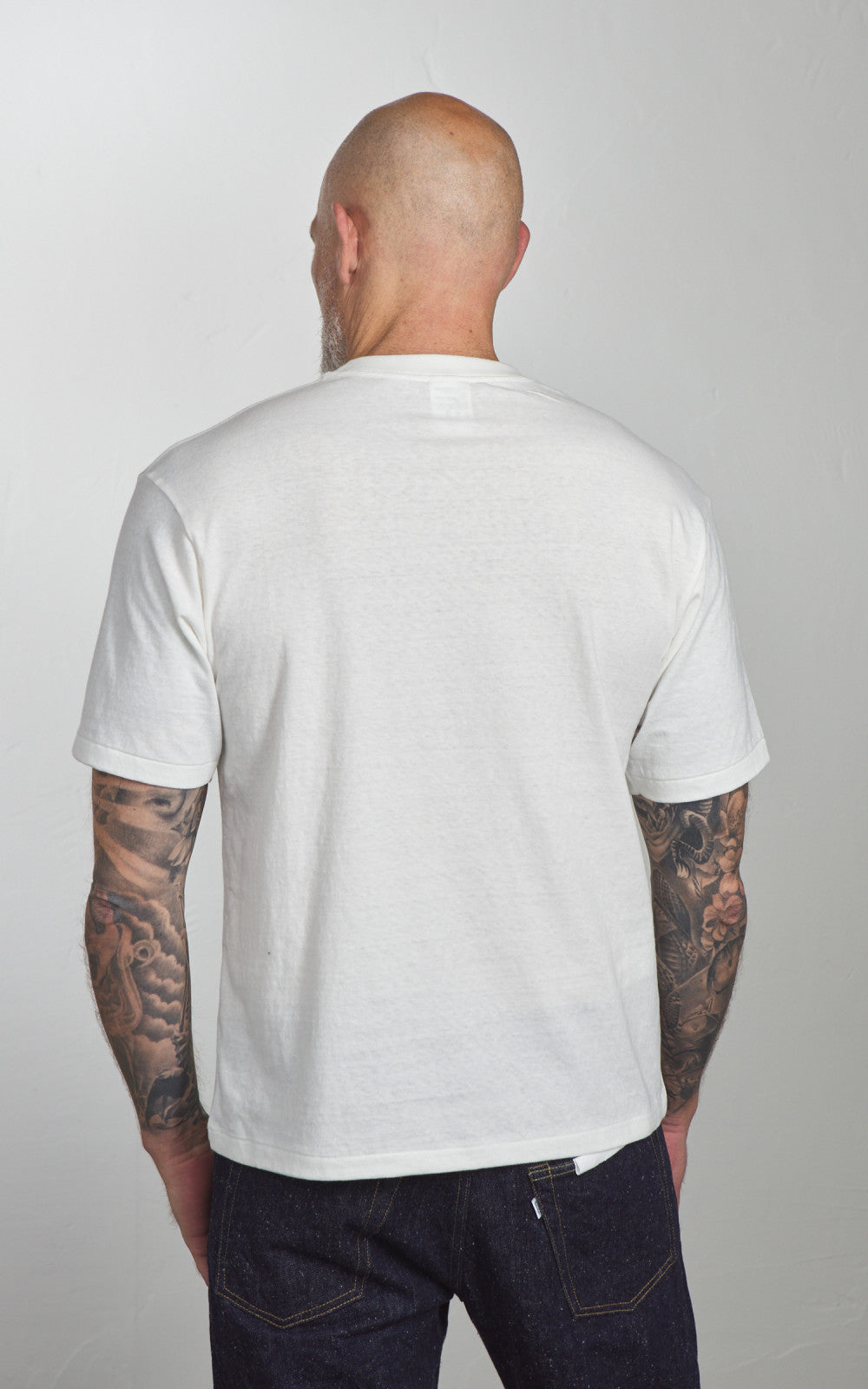 Cotton Research Club S/S Slubby T-Shirt White