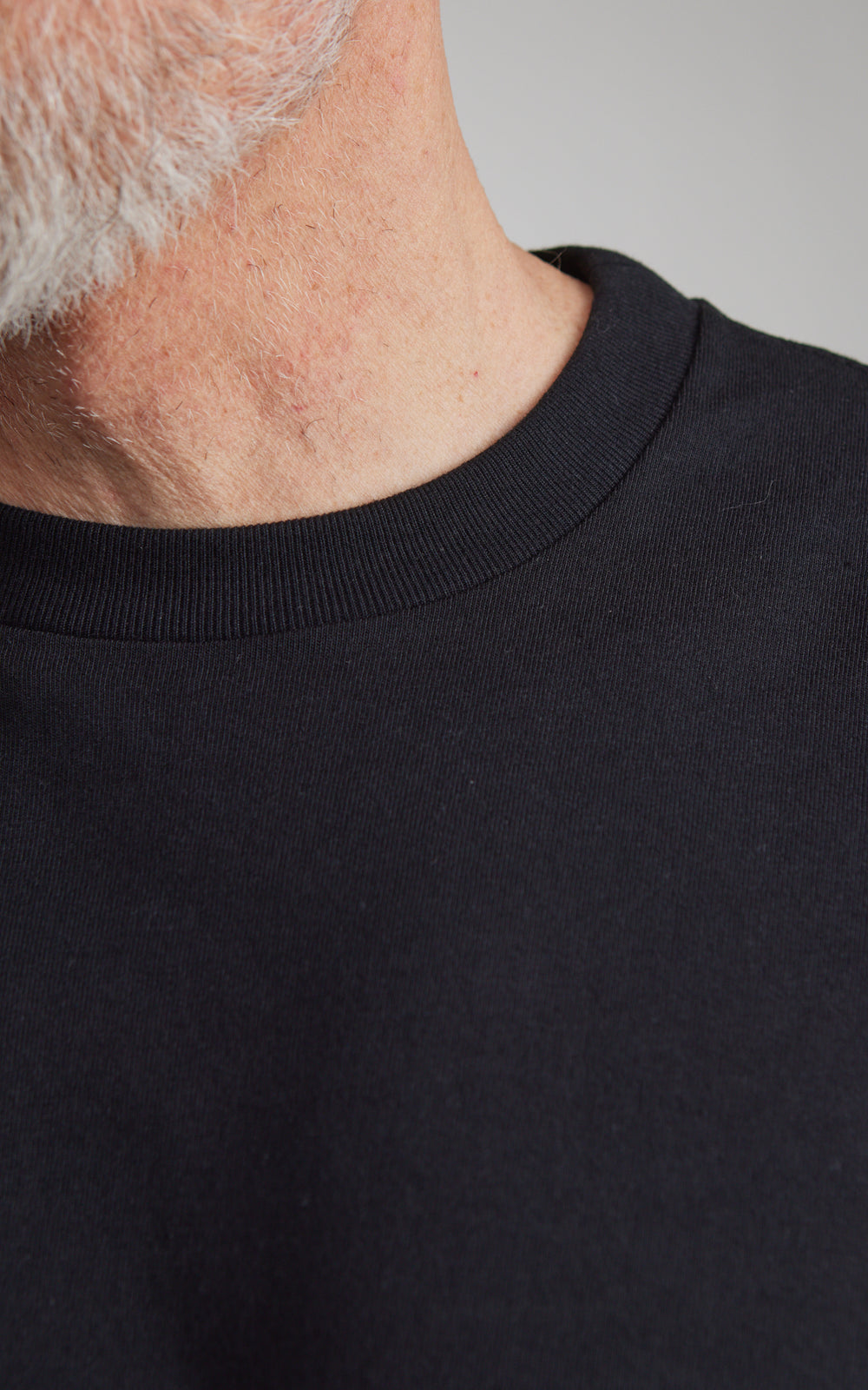 Cotton Research Club L/S T-Shirt Black
