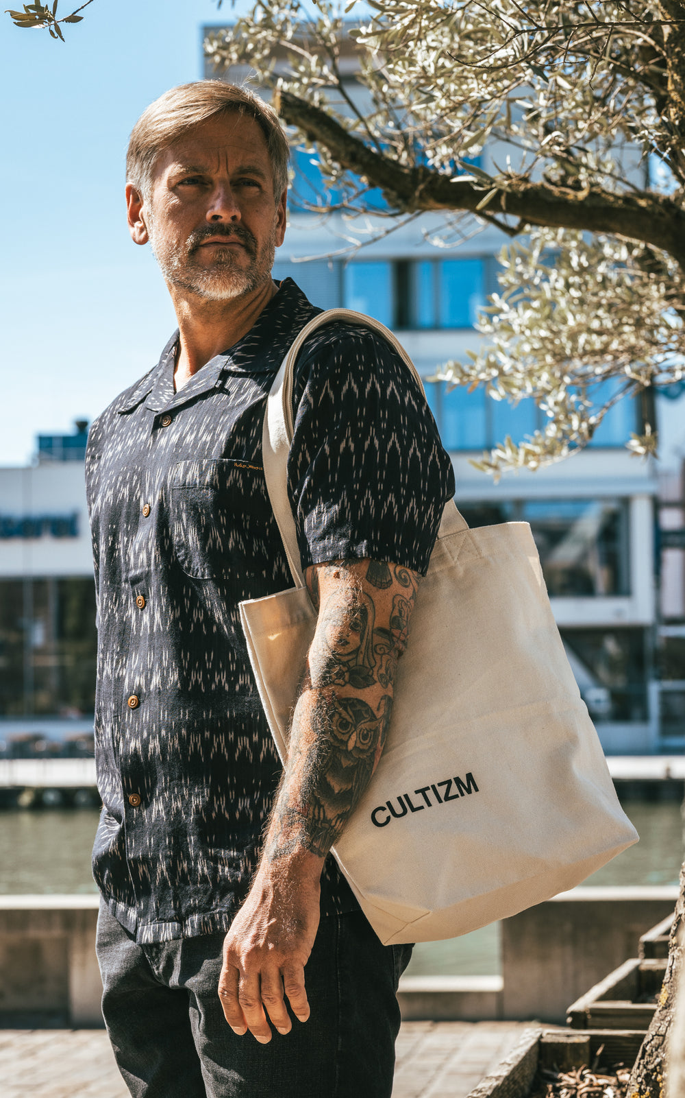 CULTIZM Tote Bag Canvas Natural 16oz