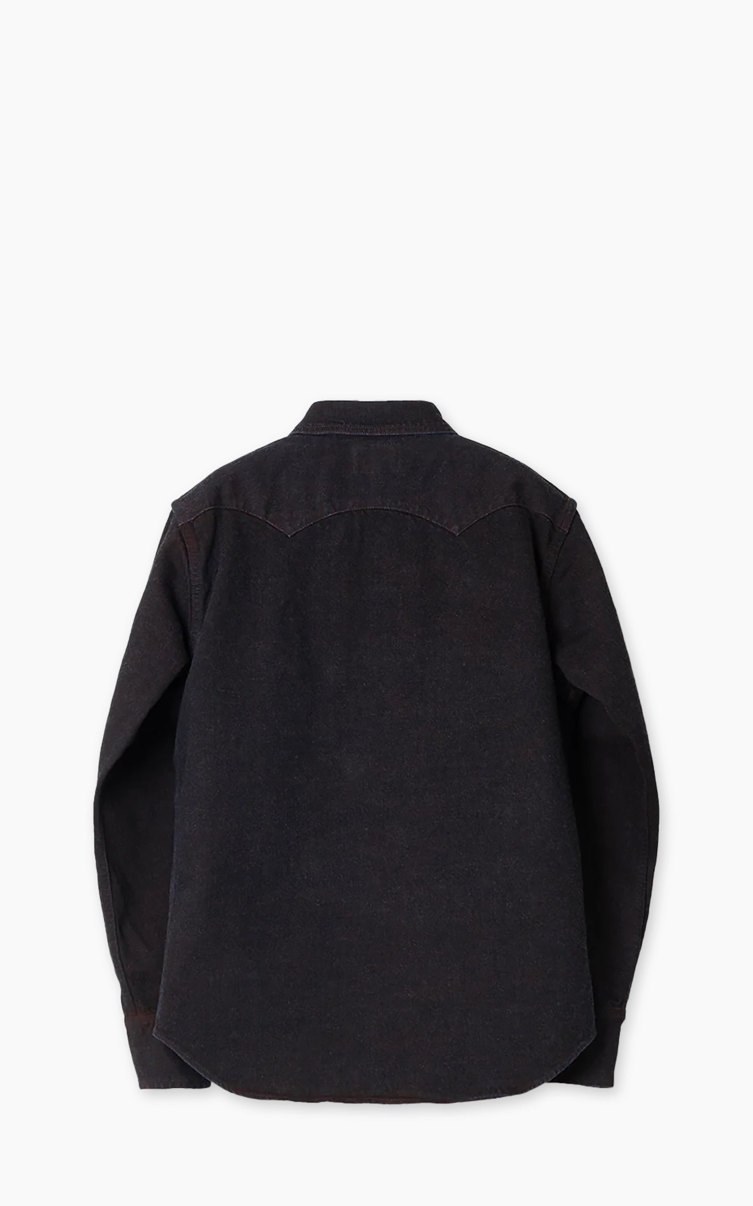 Studio D'Artisan D5727 Bengala-Dye Denim Western Shirt Red