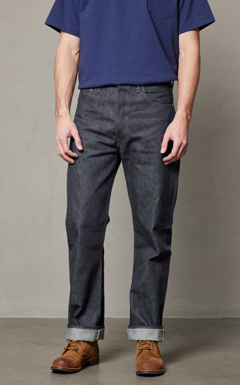Denime Lot 220A Offset XX Model Selvedge Unwashed Indigo 14.5oz