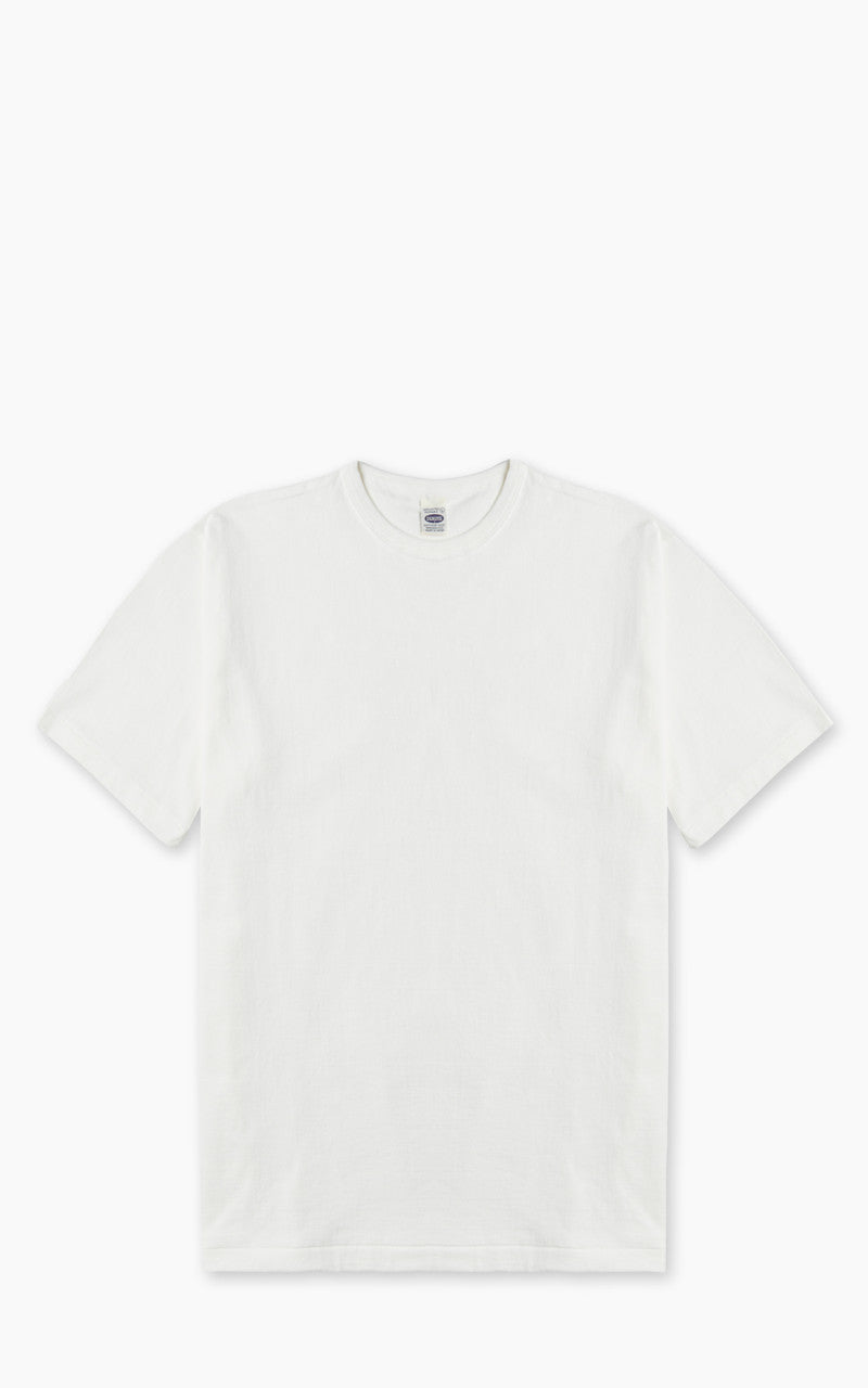 Denime Lot 271 Crew Neck Plain T-Shirt Off White