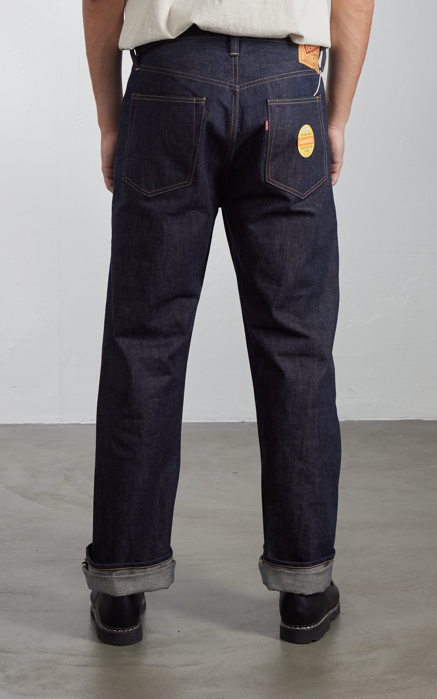 Denime Lot 220XX-S WWII Model Jeans Selvedge Unwashed Indigo 14.7oz