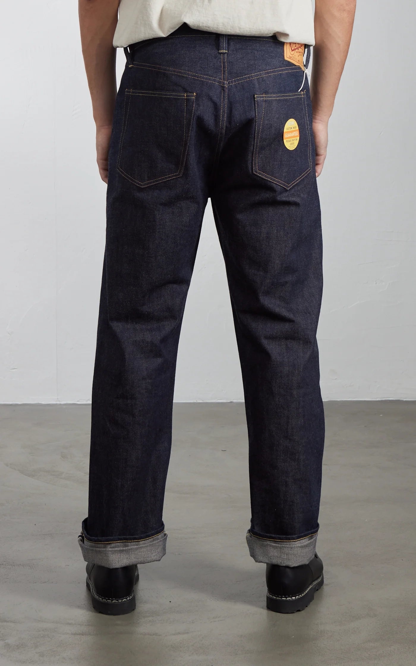 Denime Lot 220XX-S WWII Model Jeans Selvedge Unwashed Indigo 14.7oz