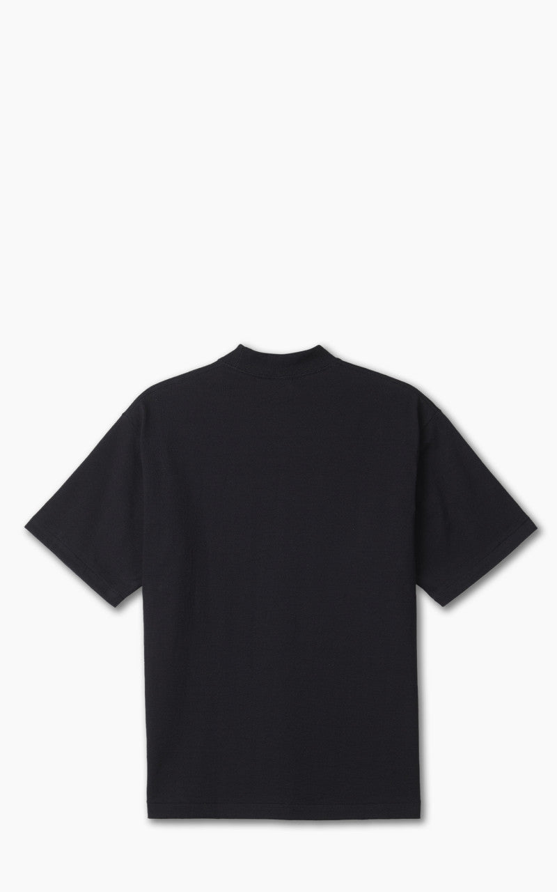Denime Lot 264 Mock Neck T-Shirt Black