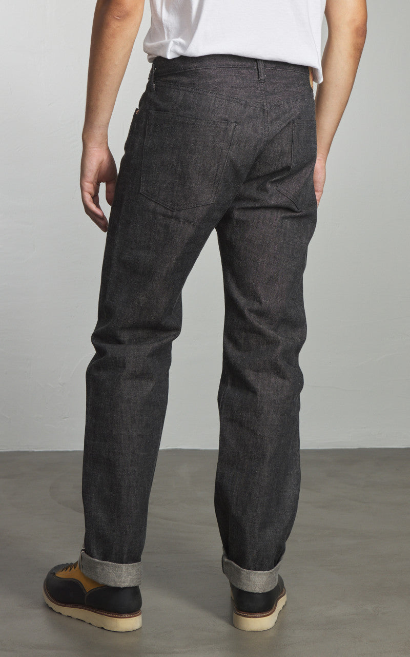 Denime Lot 224 66B Model Jeans Selvedge Black 14.5oz