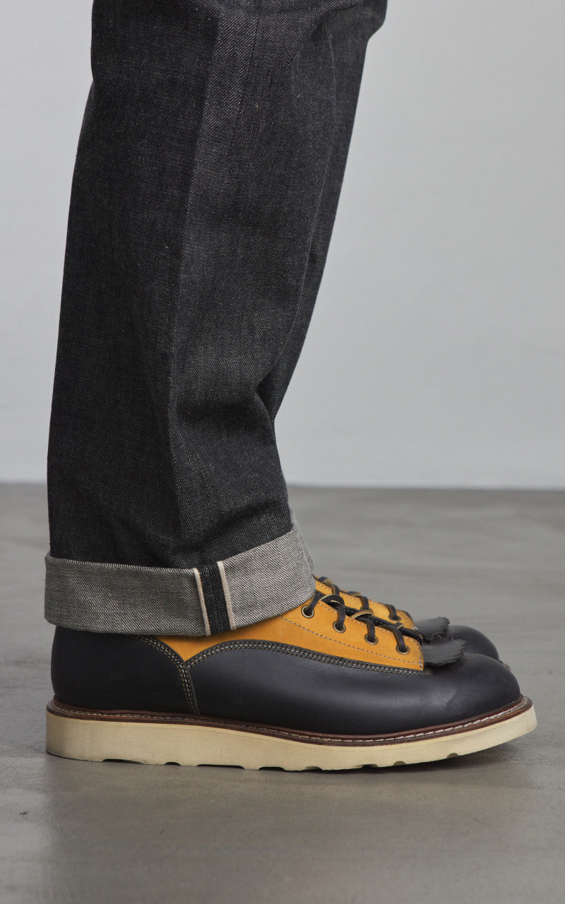 Denime Lot 224 66B Model Jeans Selvedge Black 14.5oz