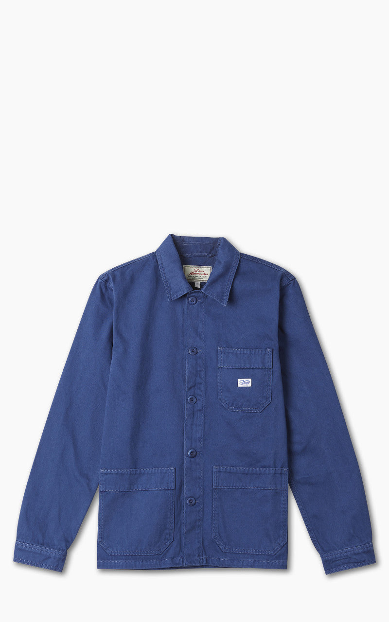 Deus Ex Machina Hank Work Chore Jacket Ensign Blue