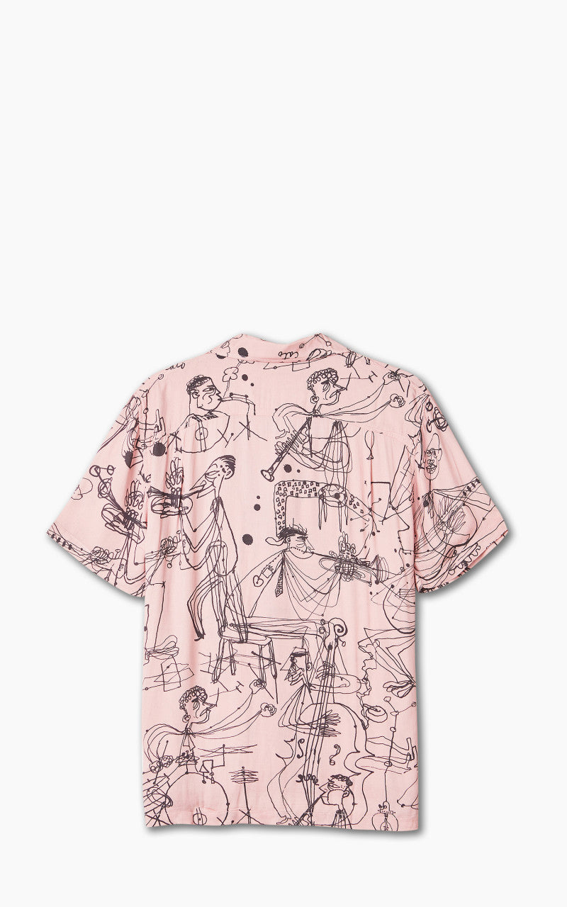 Deus Ex Machina R.G Cato Short Sleeve Shirt Zephyr Pink