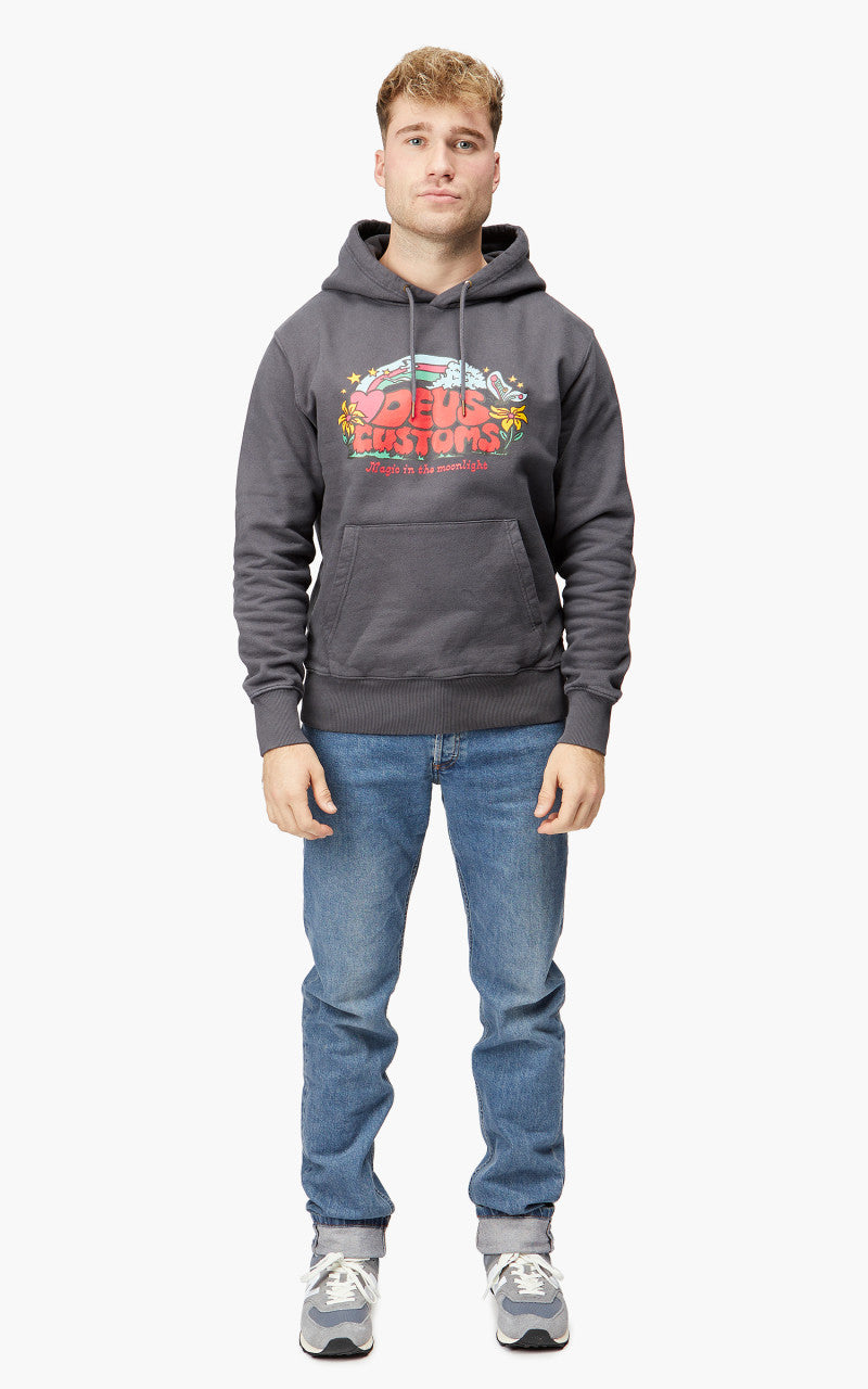 Deus Ex Machina Sequence Hoodie Shadow Black