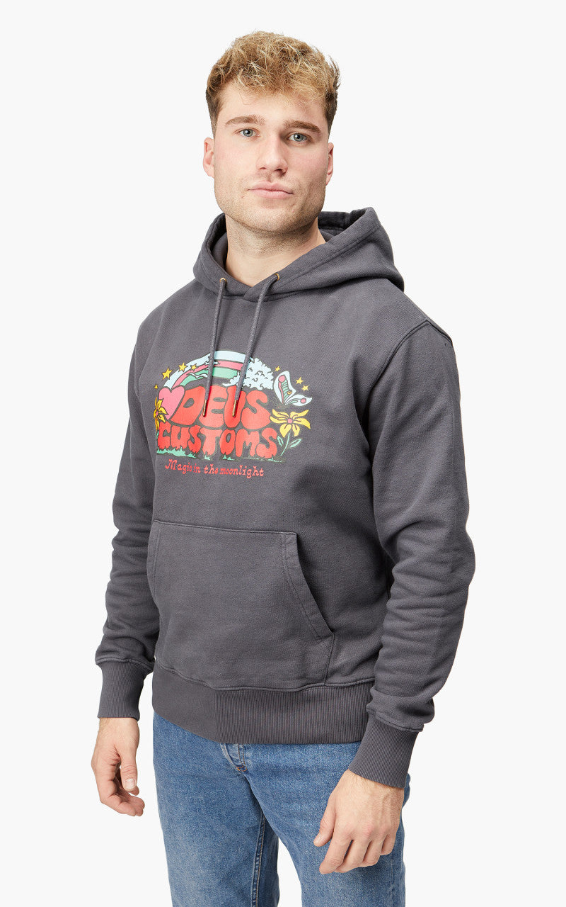 Deus Ex Machina Sequence Hoodie Shadow Black