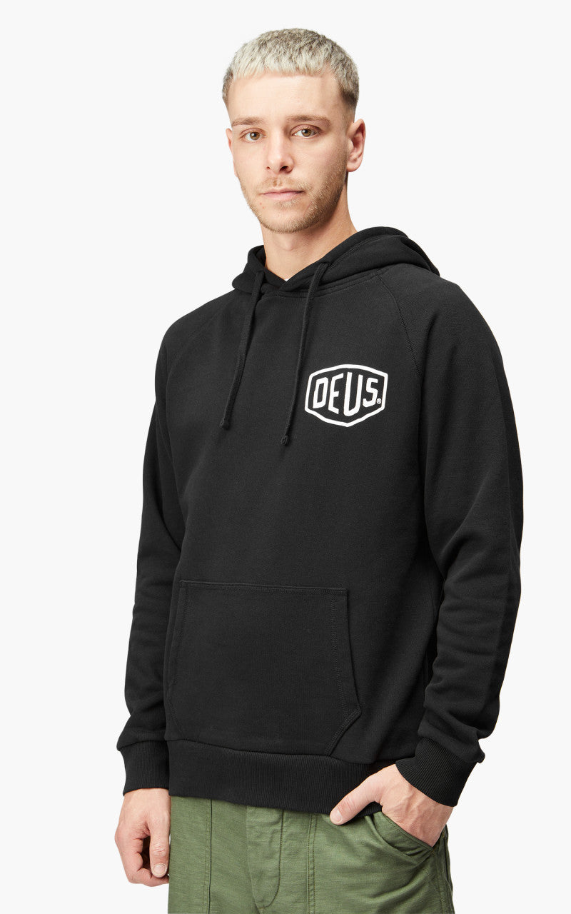 Deus Ex Machina Tokyo Address Hoodie Black