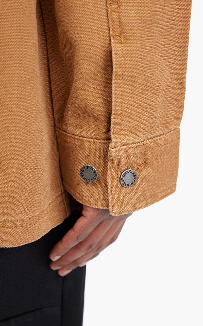 Dickies Duck Canvas Chore Coat Brown