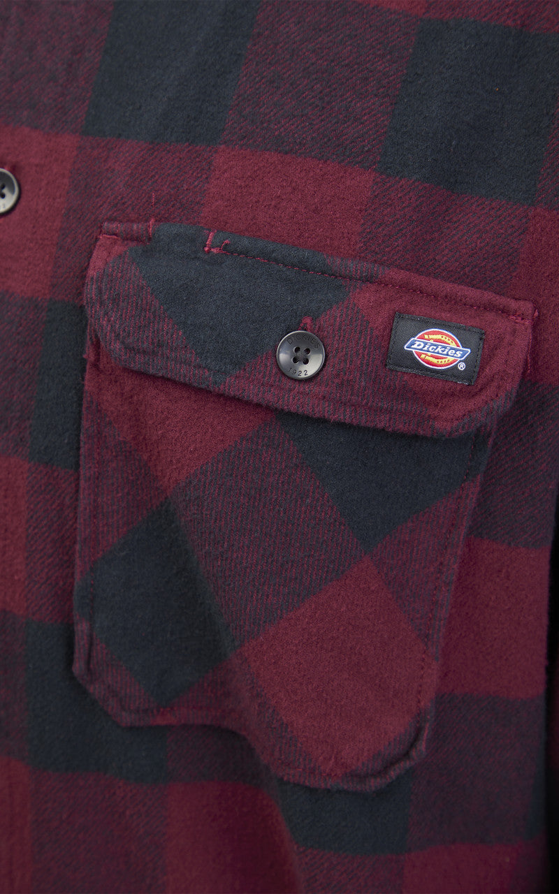 Dickies New Sacramento Shirt Maroon