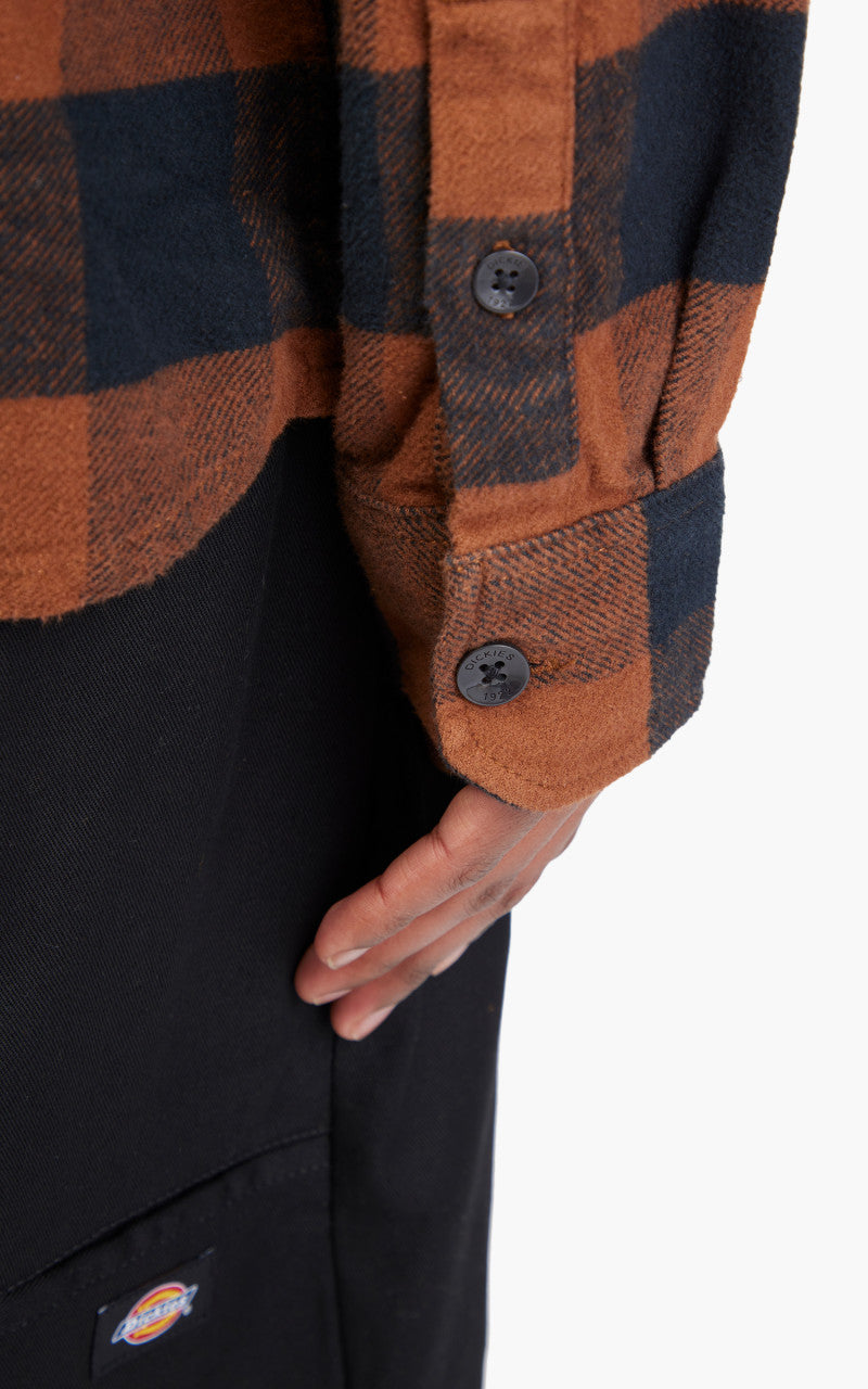 Dickies New Sacramento Shirt Brown Duck