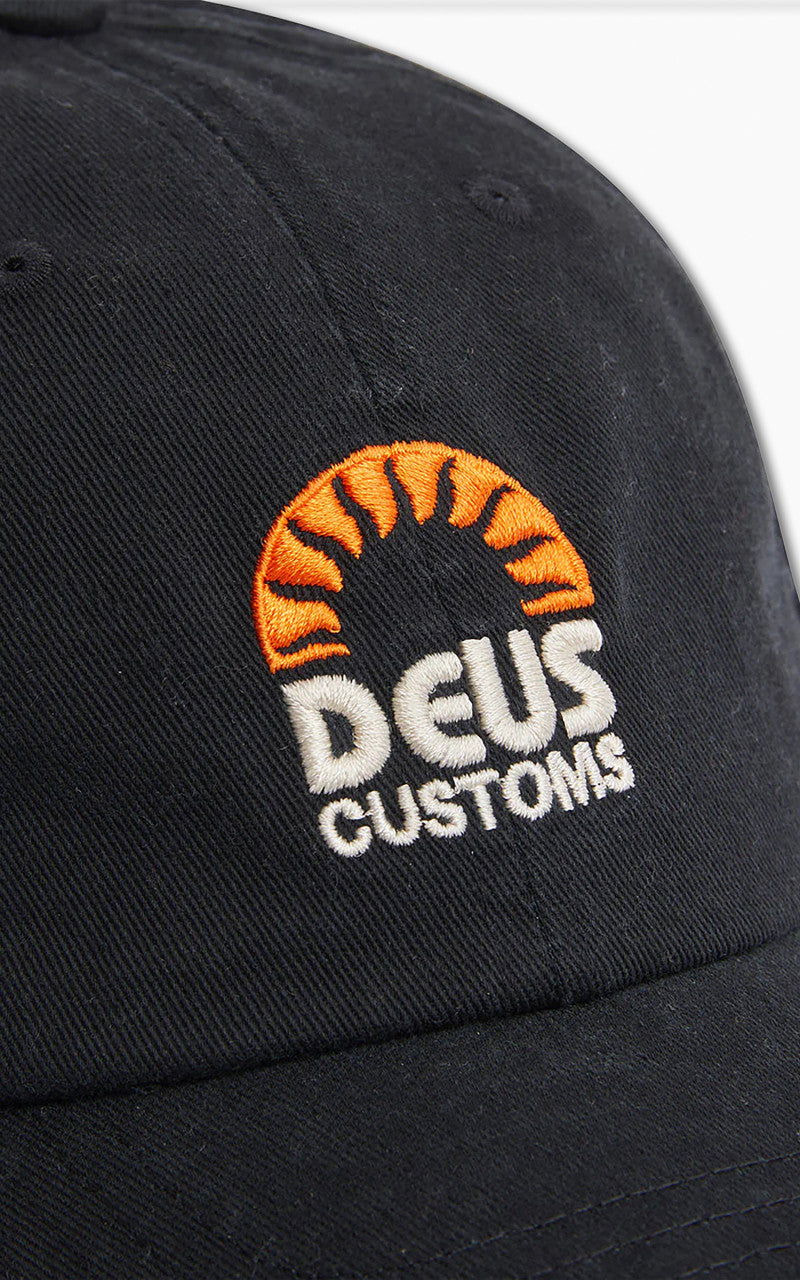 Deus Ex Machina Sunrise Dad Cap Black