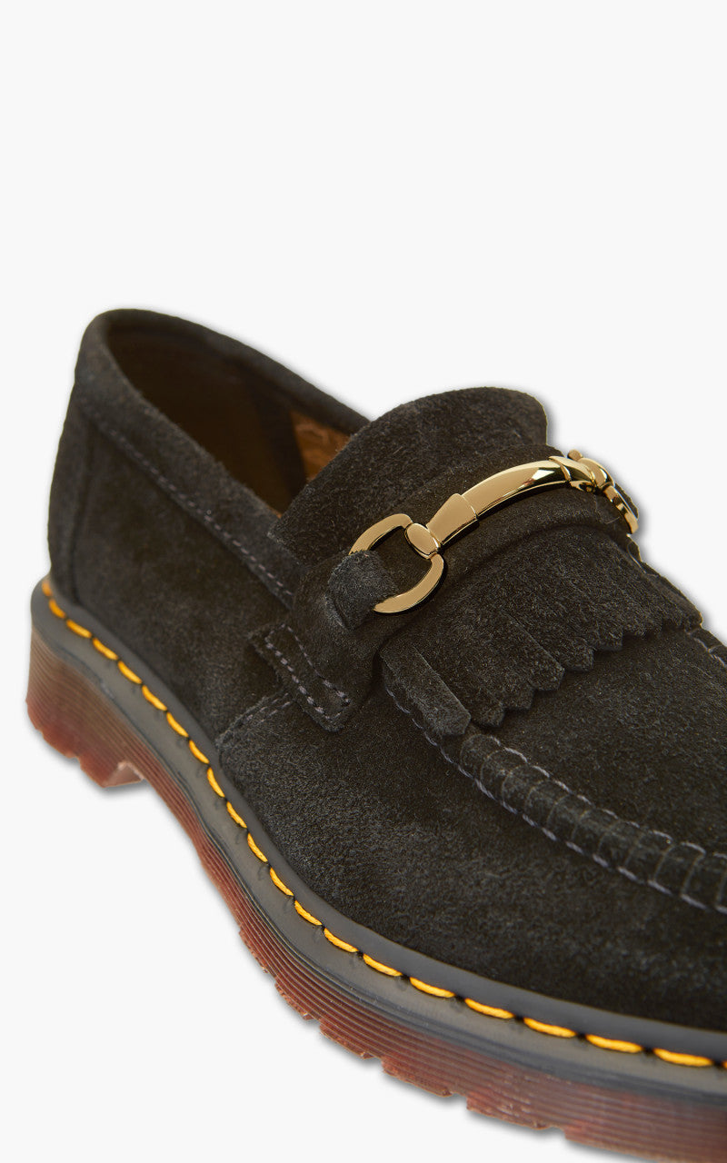 Dr. Martens Snaffle Loafer Desert Oasis Suede Black