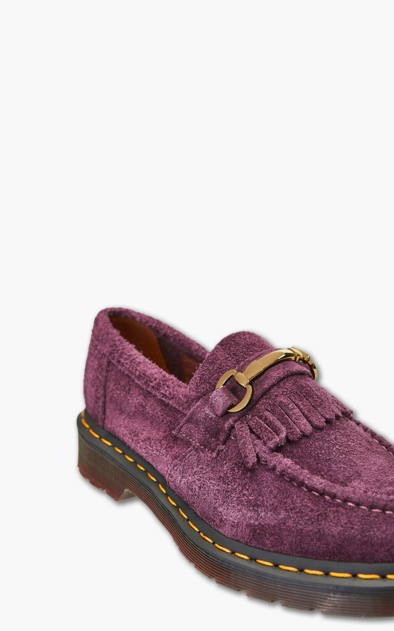 Dr. Martens Snaffle Loafer Desert Oasis Suede Plum
