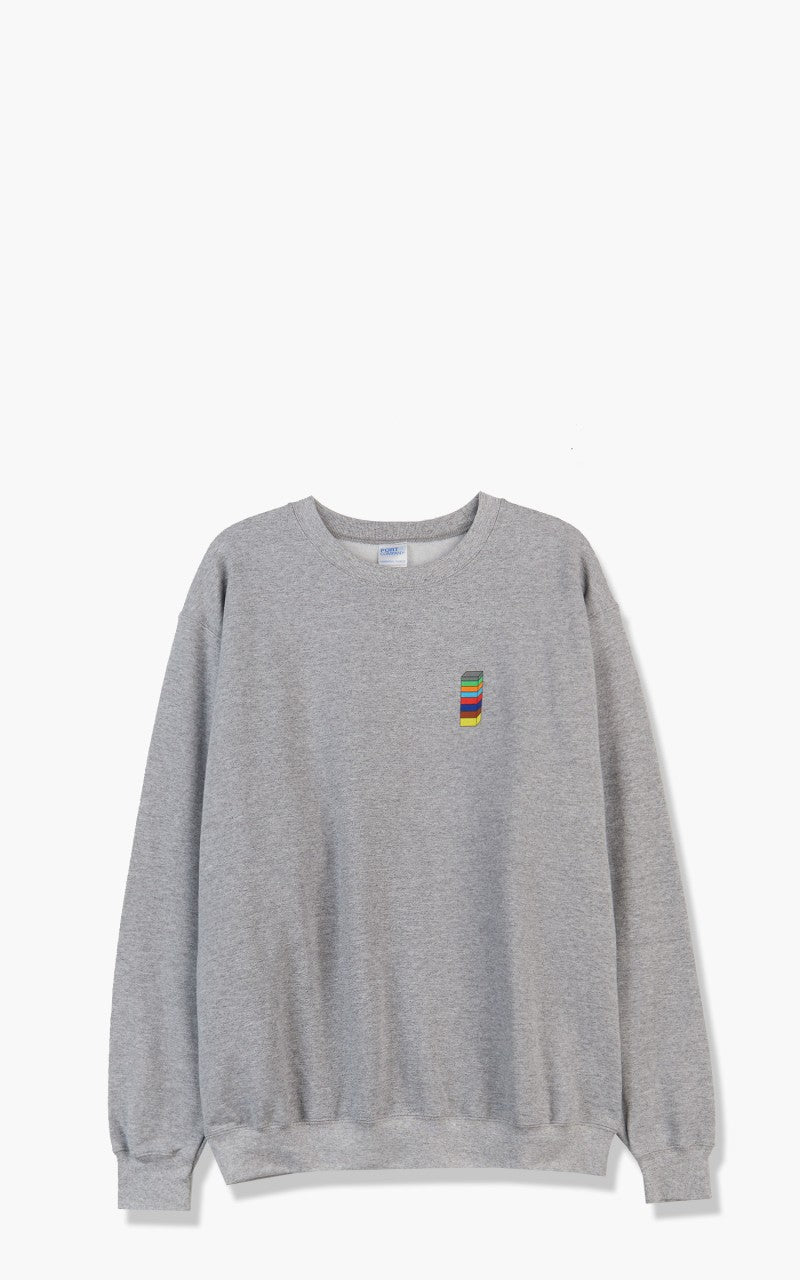 Digawel Ready-Made Sweatshirt Silk Screen Printing Grey