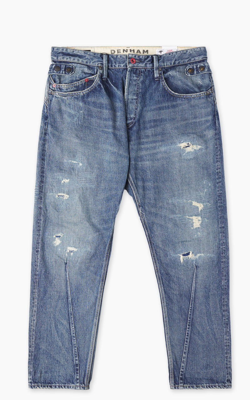 パンツ SASUKE PLEATED SHORT IJ denham SASUKE PLEATED PANT Structured Cotton Linen - DENHAM