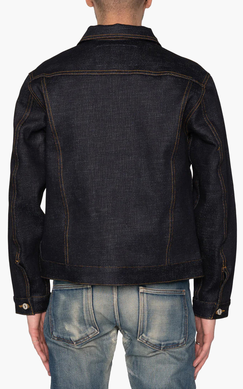 Naked & Famous Denim Jacket Elephant 11S Grandrelle Stretch 20oz