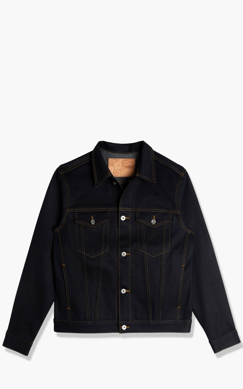 Naked & Famous Denim Denim Jacket Elephant X S Indigo