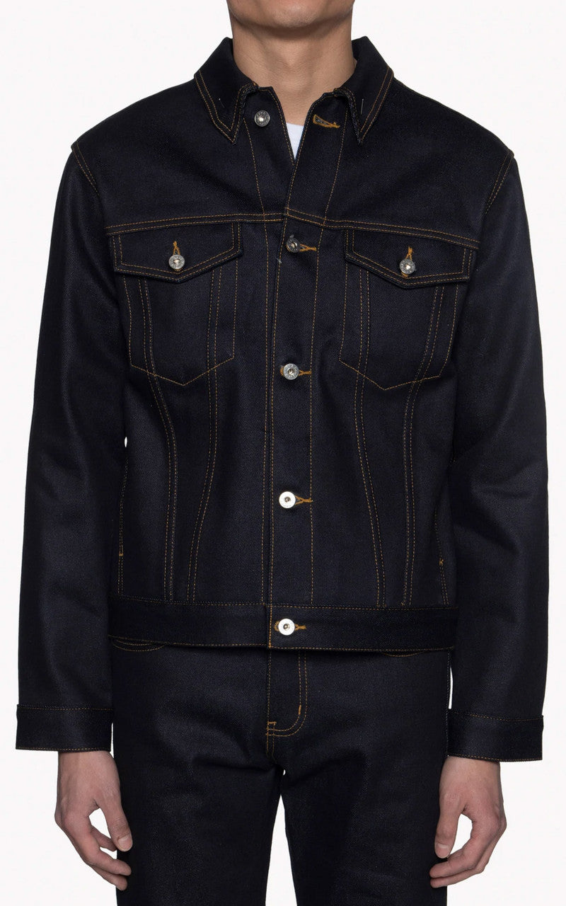 Naked & Famous Denim Denim Jacket Elephant X S Indigo