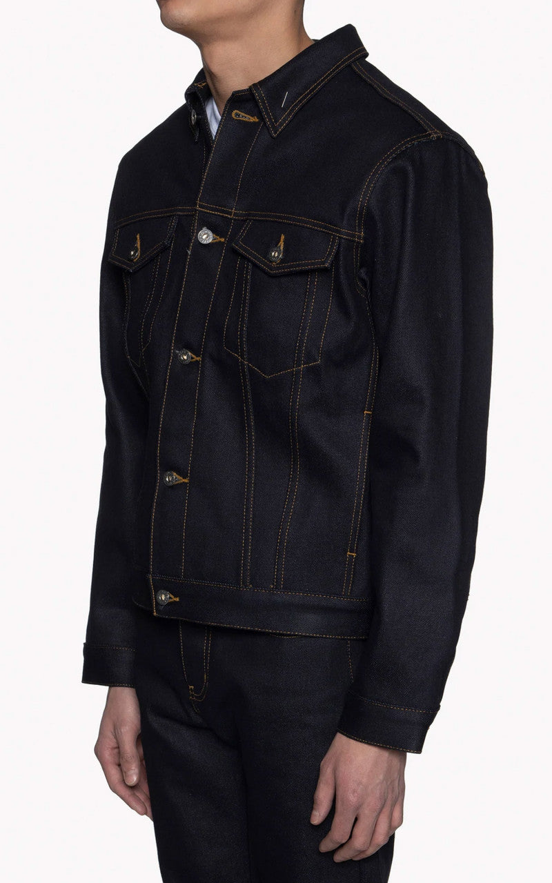 Naked & Famous Denim Denim Jacket Elephant X S Indigo