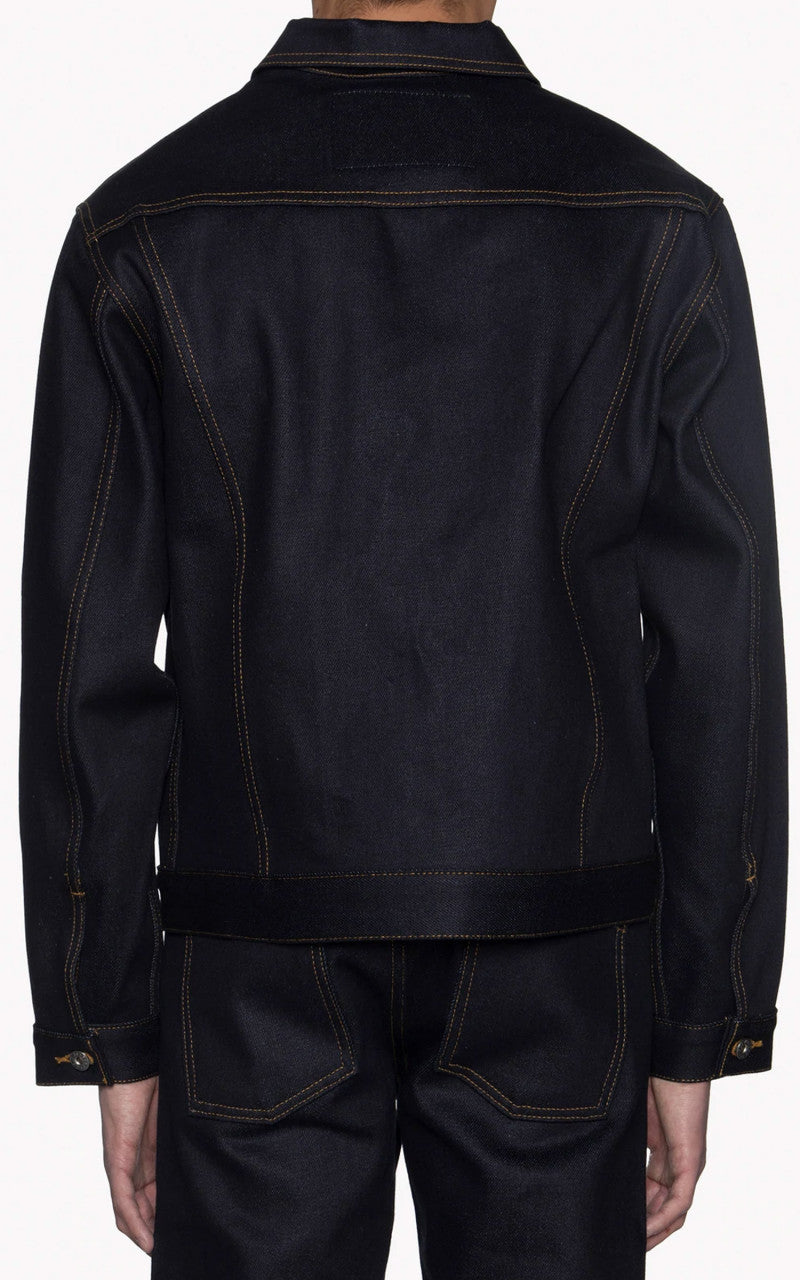 Naked & Famous Denim Denim Jacket Elephant X S Indigo
