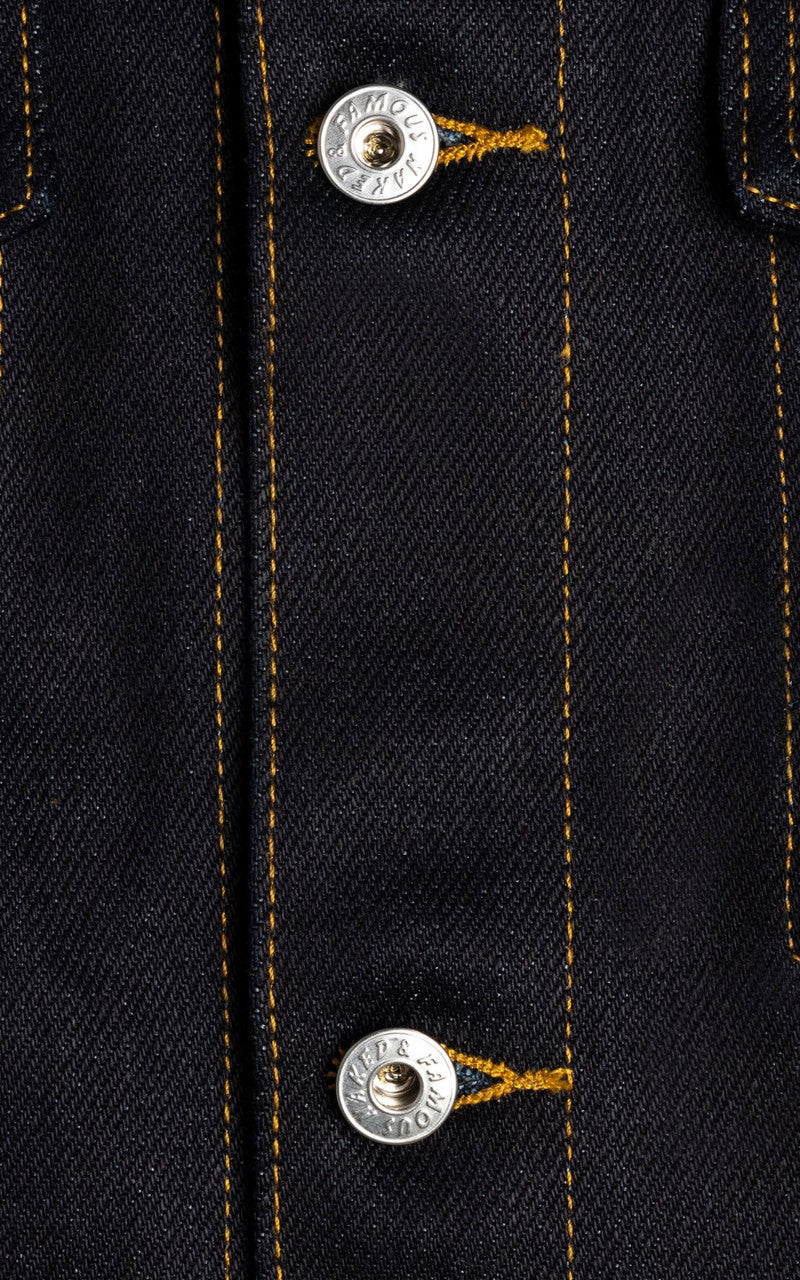 Naked & Famous Denim Denim Jacket Elephant X S Indigo