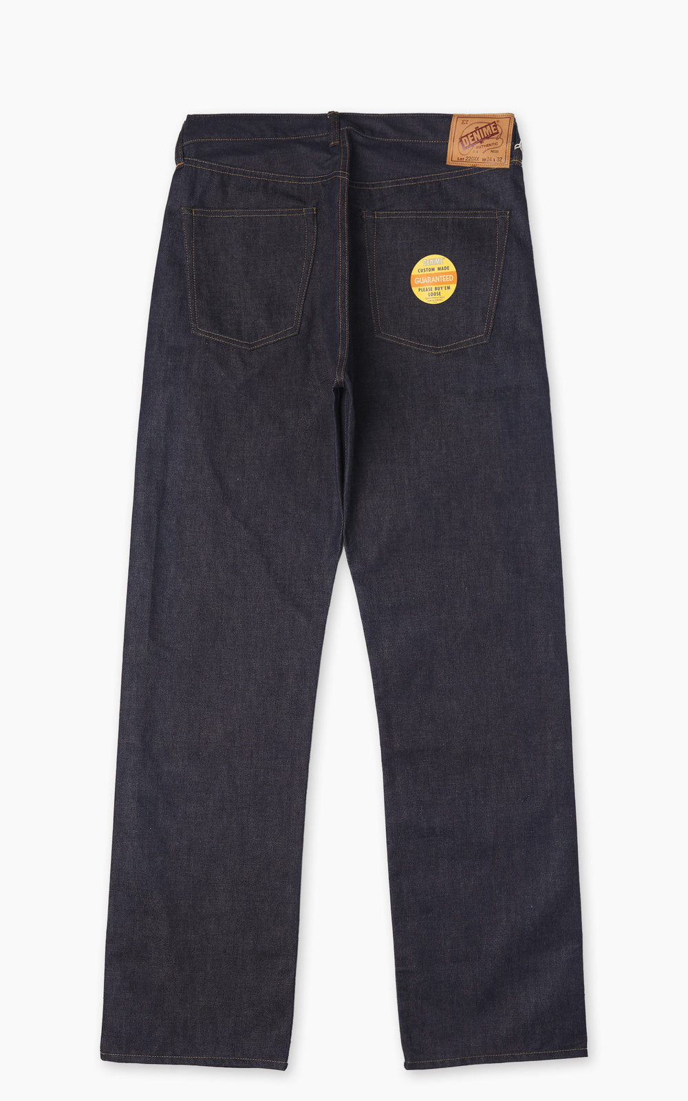 Denime Lot 220XX-54 1954 Model Jeans Selvedge Unwashed Indigo 14.5oz