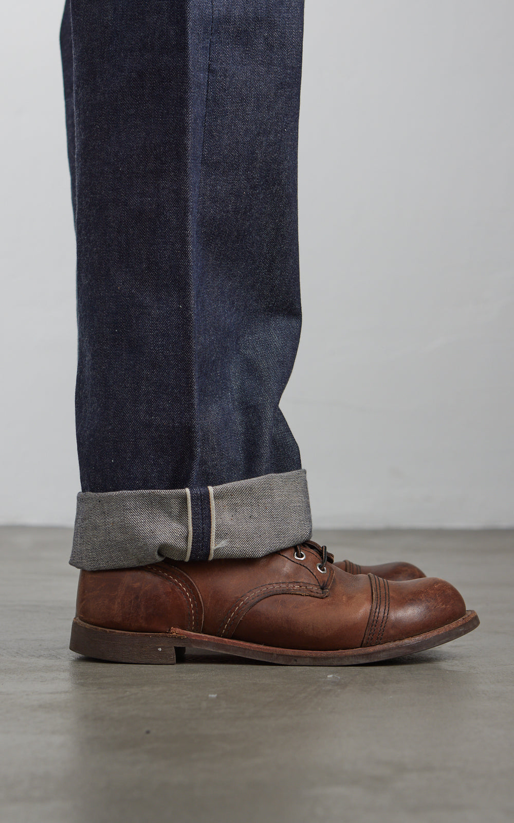 Denime Lot 220XX-54 1954 Model Jeans Selvedge Unwashed Indigo 14.5oz